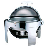 天马 TMZ-7003S 全翻盖全钢圆形自助餐炉