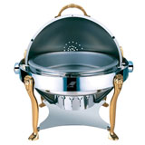 天马 TMZ-8003 全翻盖镀金圆形餐炉