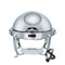 精工 TCS2402 温控可视镀铬球型宴会餐炉 自助餐炉