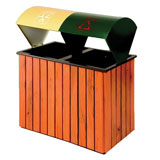 瑞瑜宝 SOB-1331 环保分类垃圾箱
