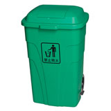 白云 AF145A/AF7303A 240L方形环保垃圾桶（脚踏式）