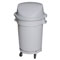 白云 AF386/AF07507 圆形高盖垃圾桶（80升，灰色）